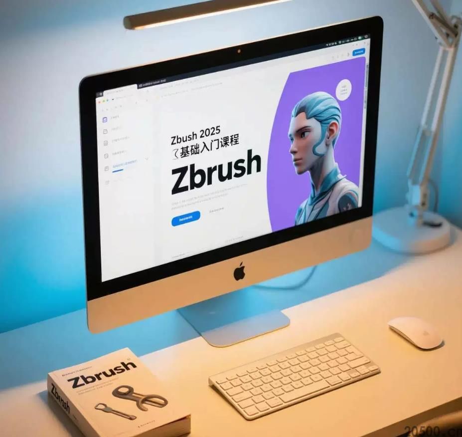 ZBrush2025零基础自学入门课程 3D 建模从新手到精通教